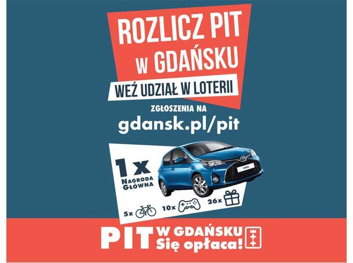 Loteria „PIT w Gdańsku. Się opłaca!”